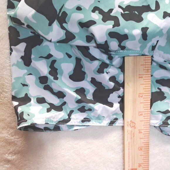 Wrangler ATG Angler Green Camo Men's Sz 2XL Swimming trunk Stretch Elastic Waist - Picture 11 of 13